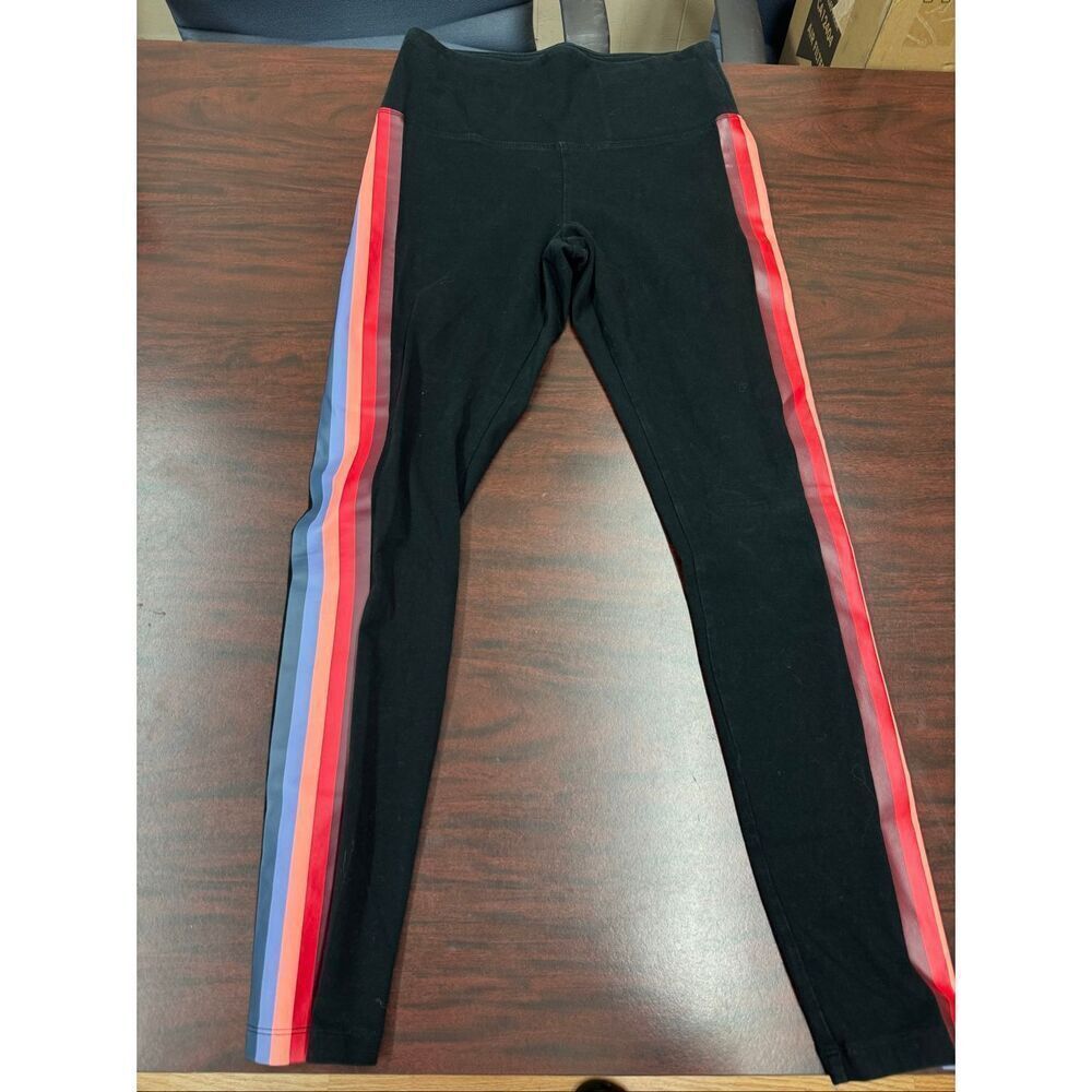 PINK Victoria’s Secret Black High Waisted Yoga Leggings Size Medium